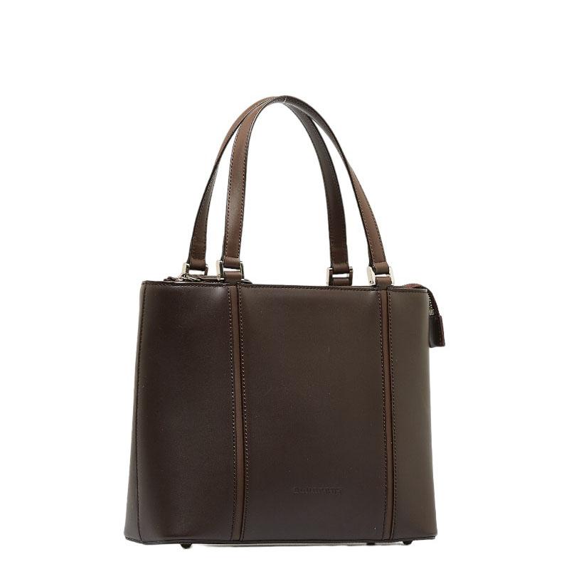 BURBERRY（バーバリー） ノバチェック ロゴ型押し シルバー金具