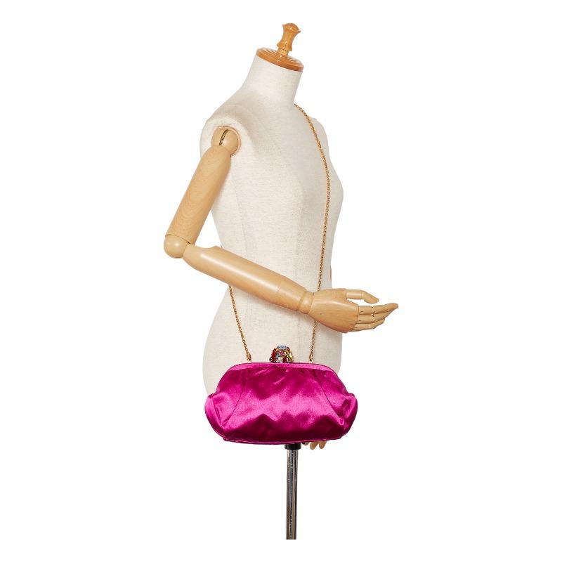 DOLCE & GABBANA ピンク パーティバック