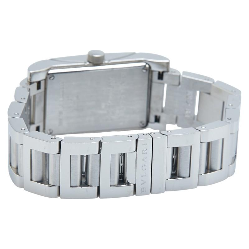 BVLGARI（ブルガリ） レッタンゴロ 腕時計 RT39S クオーツ ホワイト