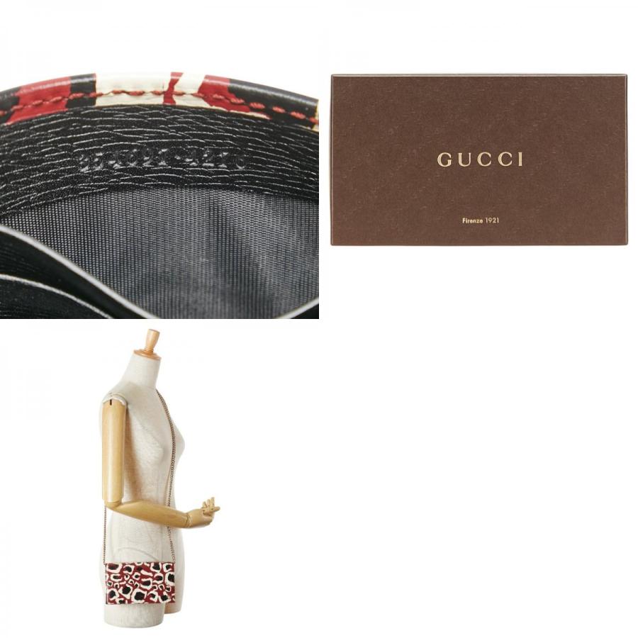 【正規品】GUCCI tg2thai GUCCI グッチ レオパード ヒョウ柄 斜め掛け チェーン