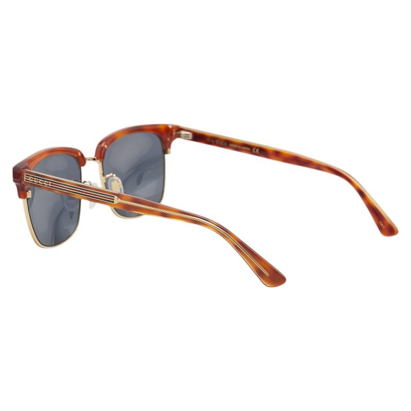 GUCCI（グッチ） ロゴ UVカット ハーフリム クリングスタイプ アイ