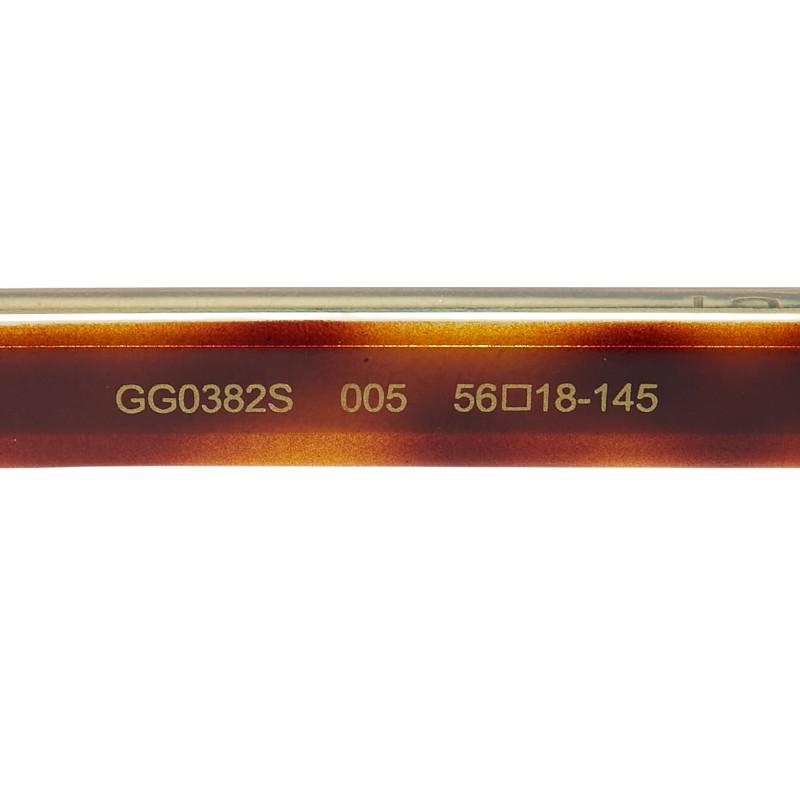 GUCCI グッチ ロゴ UVカット ハーフリム クリングスタイプ アイウェア  