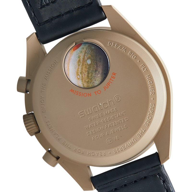 OMEGA×swatch オメガ スウォッチ/ムーンスウォッチ/Mission to Jupiter/クォーツ/S033C100/OMEGA/Aランク/84【中古】 OMEGA（オメガ） ×スウォッチ ムーンスウォッチ MISSION TO JUPITER