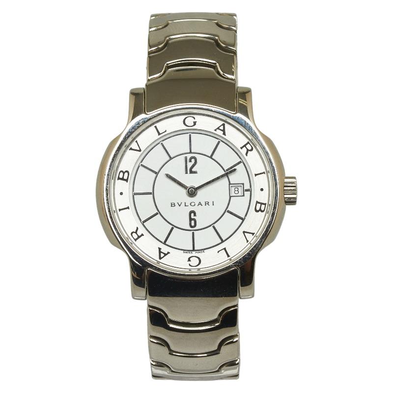 ブルガリ ソロテンポ ST29S/ST29WSSD SS クォーツ BVLGARI（ブルガリ） ソロテンポ 腕時計 ST29S/ST29WSSD クオーツ