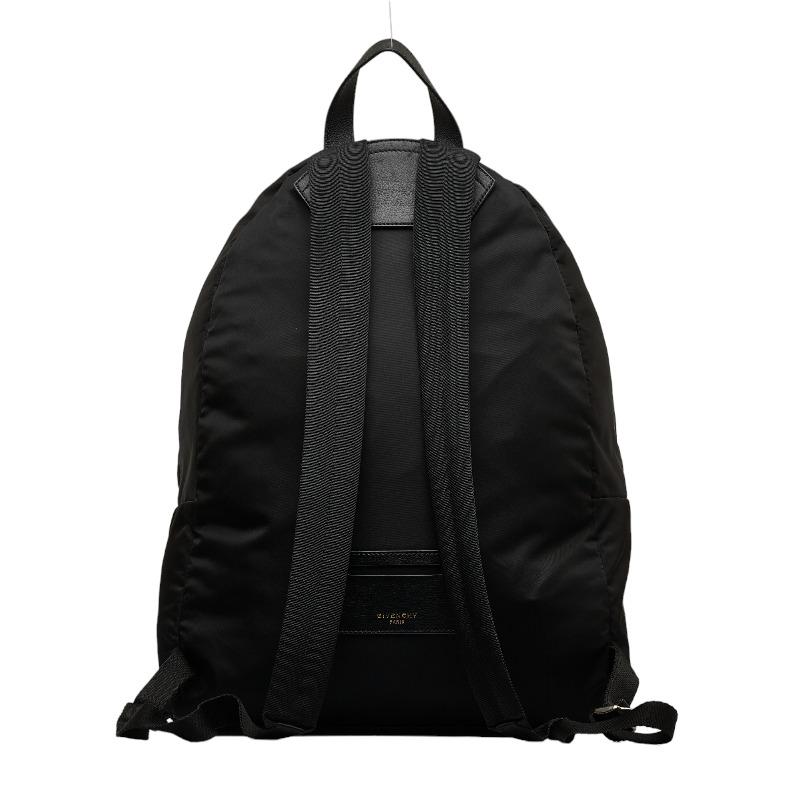 ジバンシー リュック バックパック ブラック ナイロン レザー メンズ