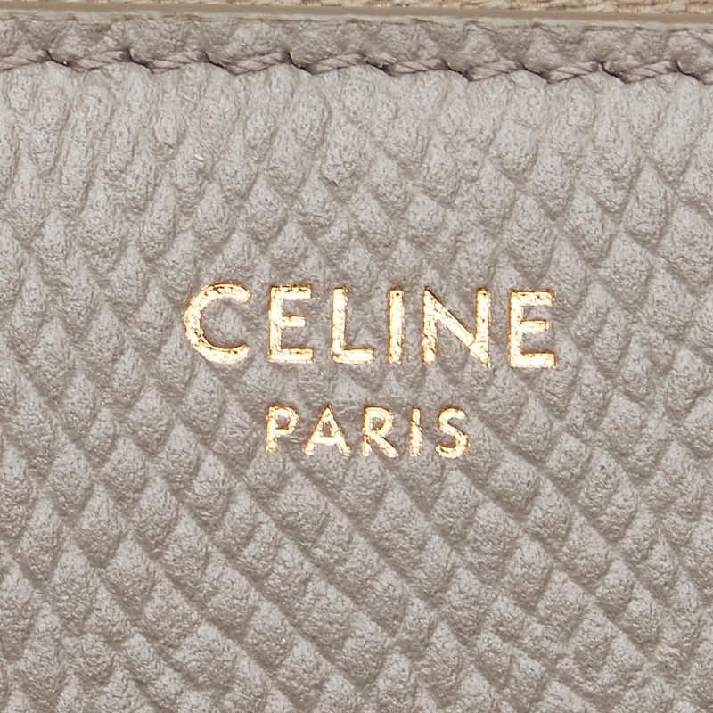 CELINE（セリーヌ） コンパクトジップウォレット 二つ折り財布 コイン