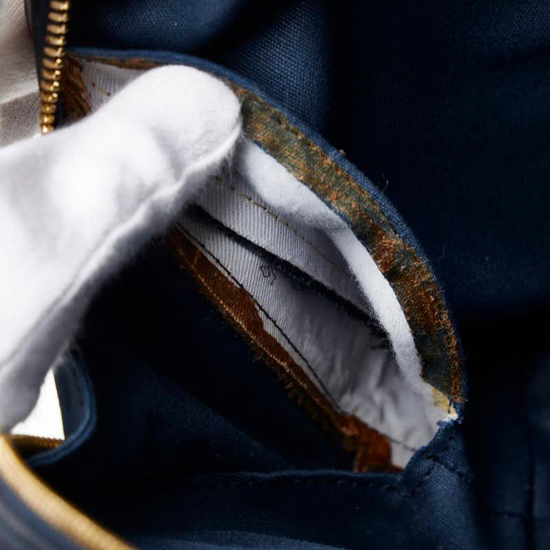 ルイヴィトン M92003 モノグラムミニ マリー ハンドバッグ ブルー　トート ルイヴィトン M92003 モノグラムミニ マリー ハンドバッグ