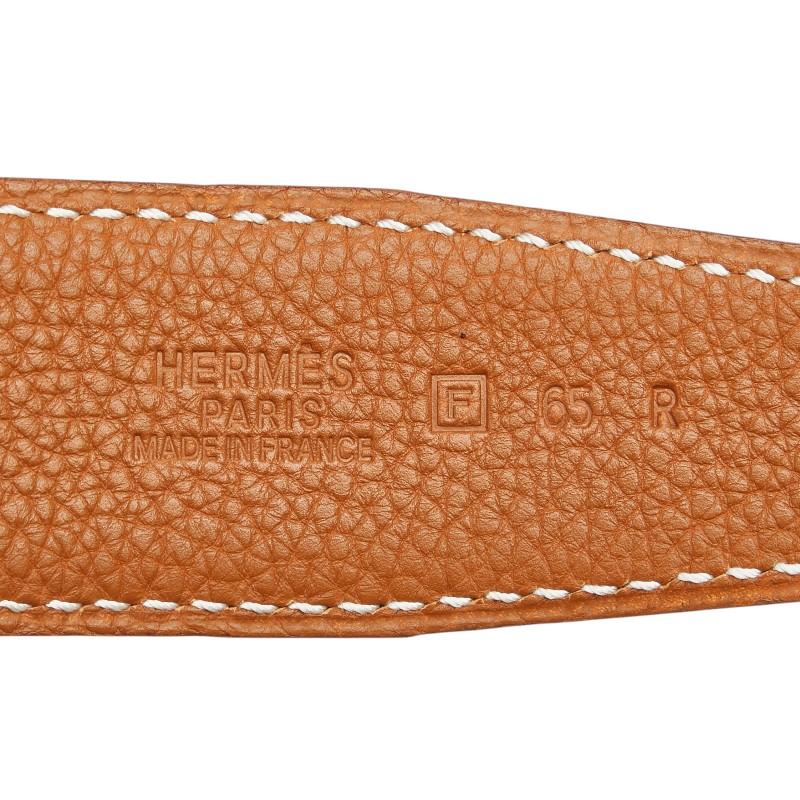 HERMES（エルメス） コンスタンス H ベルト ブラック ブラウン