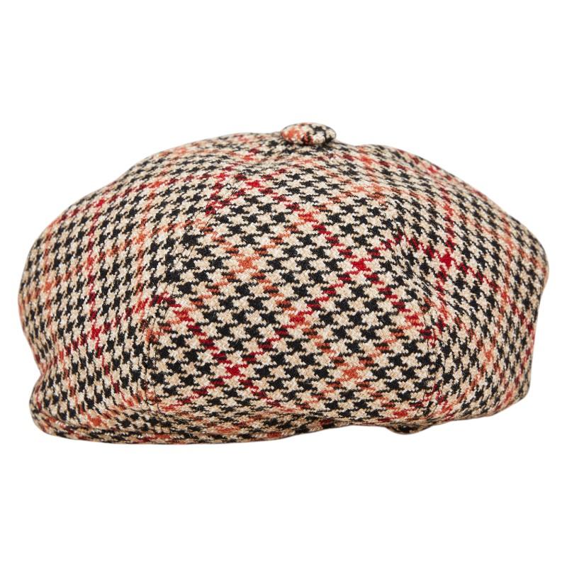MIU MIU ミュウミュウ ハット 帽子 ベレー帽 ハウンドトゥースチェック