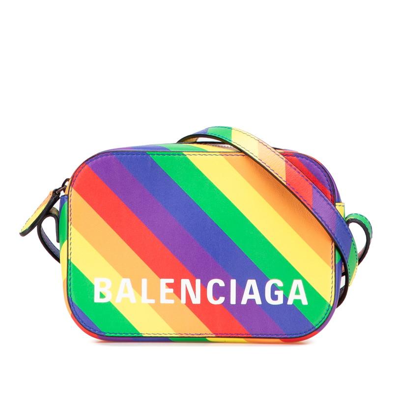 バレンシアガ ヴィル ショルダーバッグ カメラバッグ 558171 マルチカラー レザー レディース BALENCIAGA 【中古】 BALENCIAGA（バレンシアガ） ヴィル ショルダーバッグ カメラバッグ