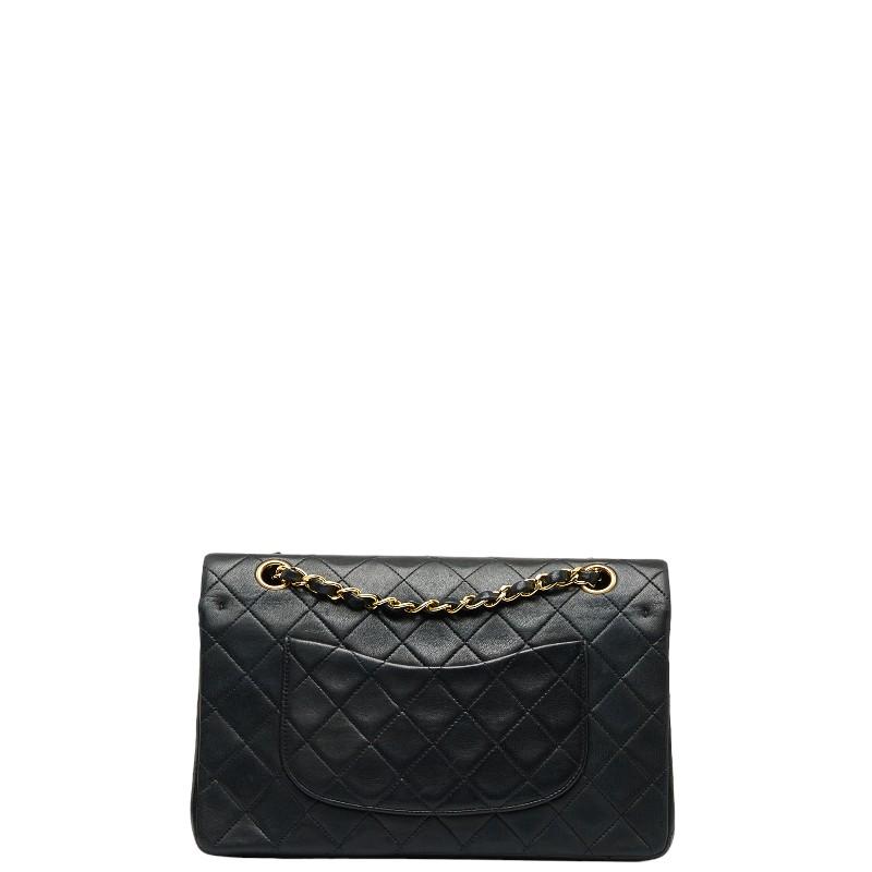 美品　CHANEL シャネル　マトラッセ　ダブルフラップ　チェーンショルダー CHANEL（シャネル） マトラッセ25 ダブルフラップ チェーン ショルダー