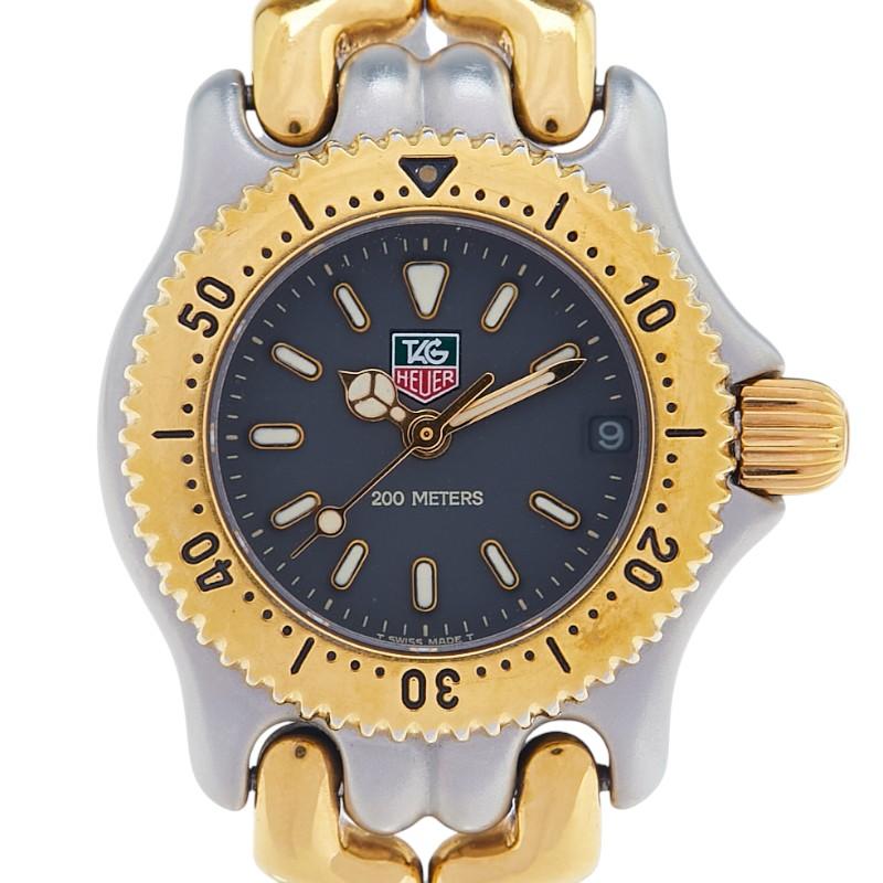 タグホイヤー セル 腕時計 S95.208M クオーツ グレー文字盤 ステンレス