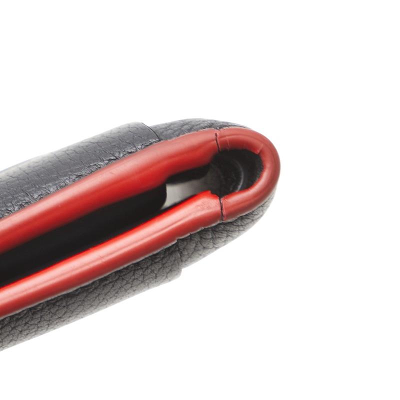 ボッテガヴェネタ マキシイントレチャート 二つ折り財布 ブラック