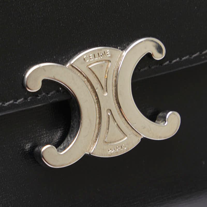 CELINE セリーヌ トリオンフ スモールフラップウォレット 三つ折り財布  