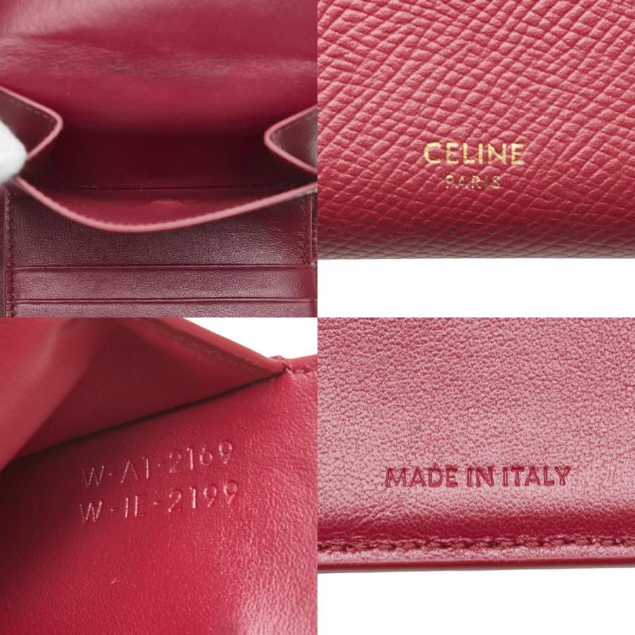 CELINE セリーヌ スモール トリフォルドウォレット 三つ折り財布  