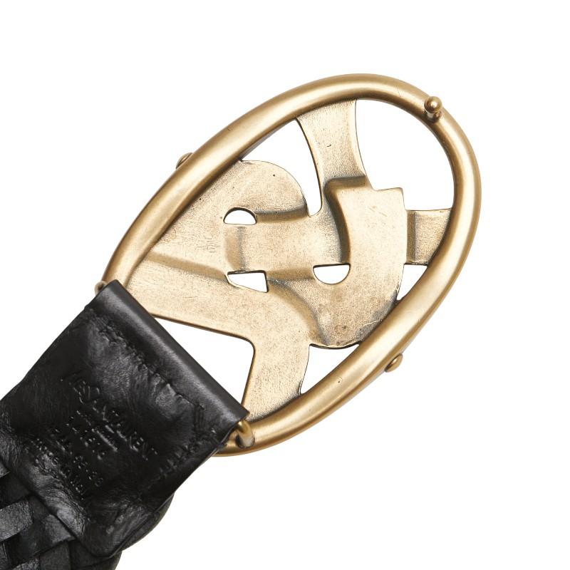 ASUS（エイスース） サンローラン YSLロゴ バックル ベルト サイズ:95