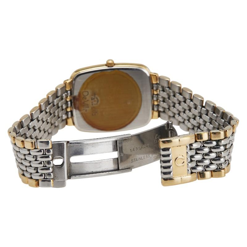 OMEGA オメガ デビル Deville スクエア 腕時計 クオーツ