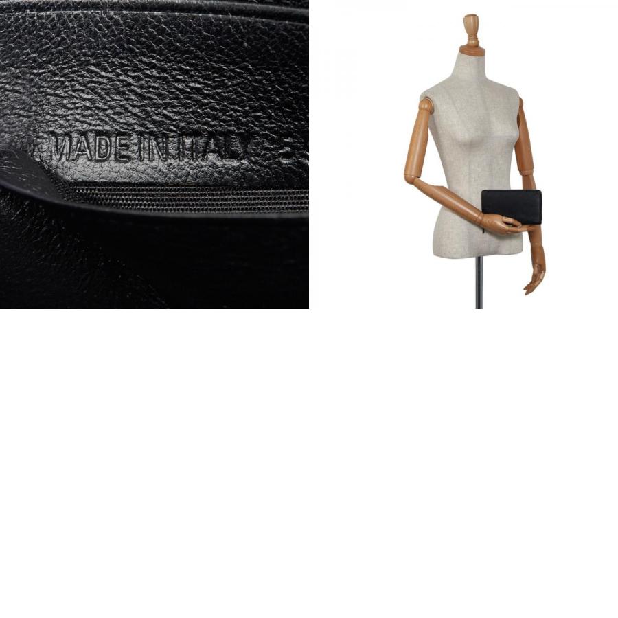 BALENCIAGA バレンシアガ パンチングロゴ ラウンドファスナー 長 BALENCIAGA バレンシアガ パンチングロゴ ラウンドファスナー 長