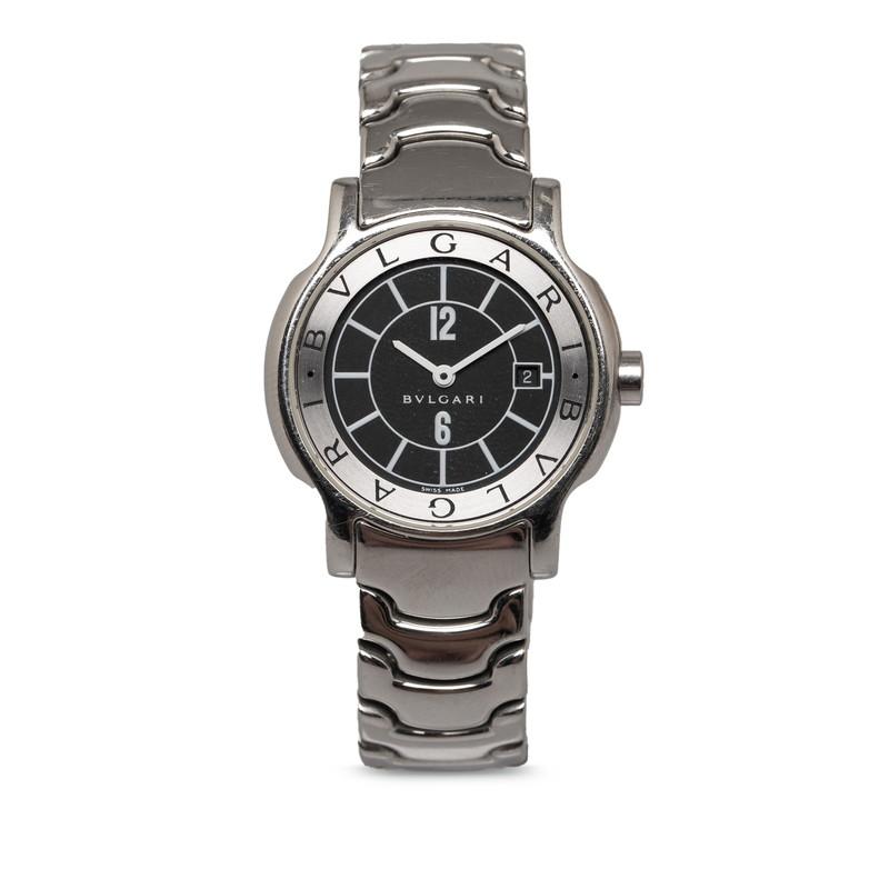 BVLGARI（ブルガリ） ソロテンポ 腕時計 ST29S クオーツ ブラック文字