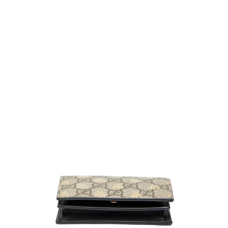 GUCCI（グッチ） ビープリント GGスプリーム 二つ折り財布 508757