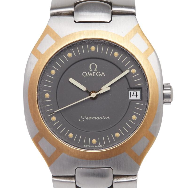 OMEGA（オメガ） シーマスター ポラリス 腕時計 クオーツ グレー文字盤