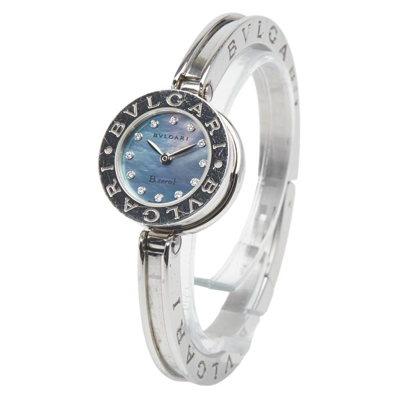 148【美品】BVLGARI　ビーゼロワン　BZ22S 12Pダイヤ レディース BVLGARI（ブルガリ） BVLGARI BZ22S B-zero1 12Pダイヤ クォーツ