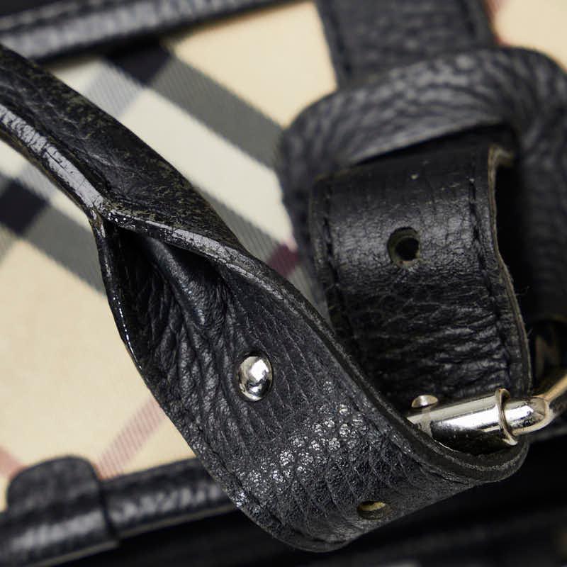 BURBERRY バーバリー ノバチェック ハンドバッグ トートバッグ