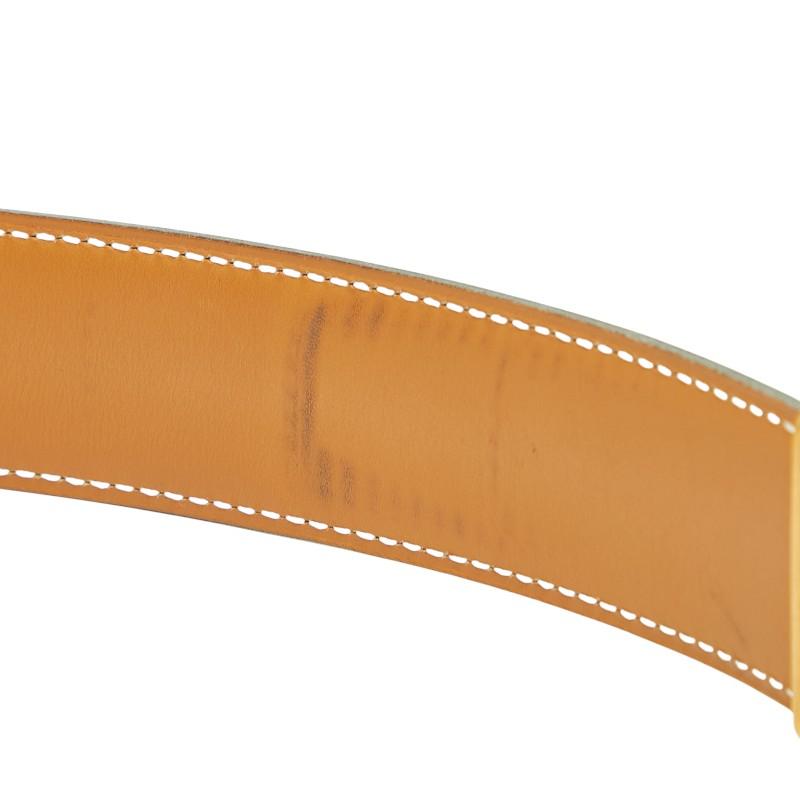 HERMES（エルメス） コンスタンスH ベルト 65 ブラック ゴールド金具