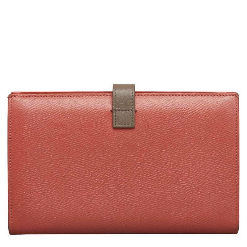 CELINE（セリーヌ） ラージ ストラップウォレット 長財布 バイカラー