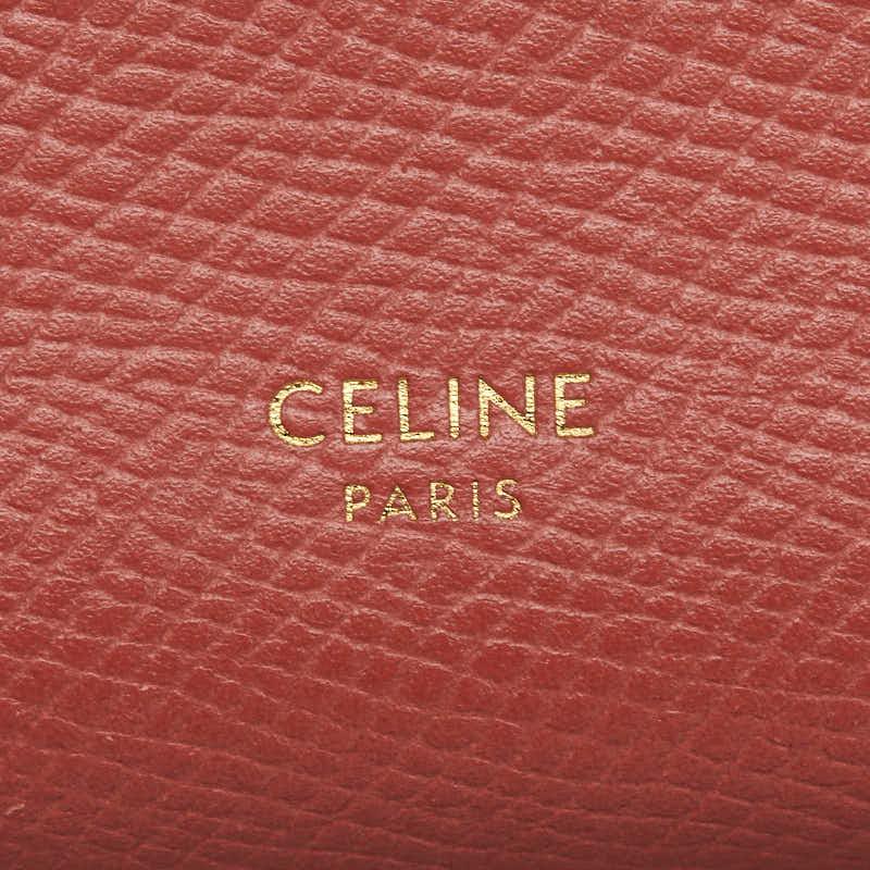 CELINE（セリーヌ） ラージ ストラップウォレット 長財布 バイカラー