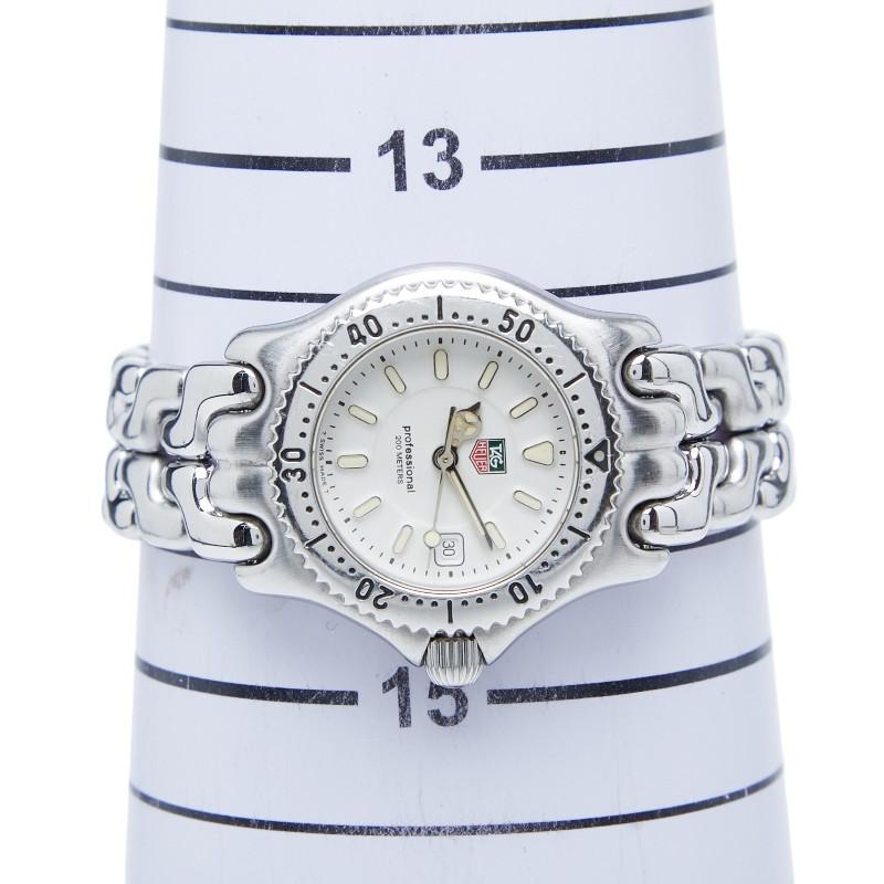 タグホイヤー セル 腕時計 WG1312-0 クオーツ ホワイト文字盤