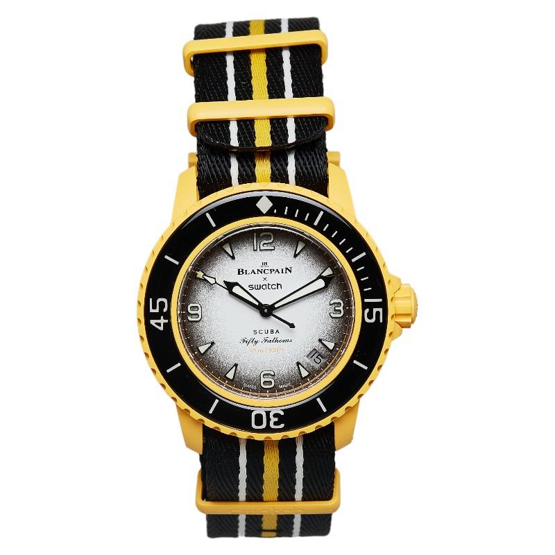 Swatch（スウォッチ） ×ブランパン PACIFIC OCEAN 腕時計 SO35P100