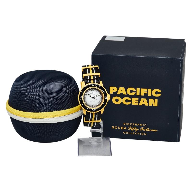 Swatch（スウォッチ） ×ブランパン PACIFIC OCEAN 腕時計 SO35P100