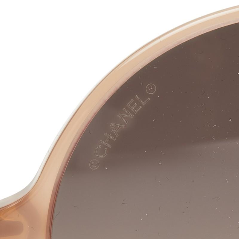 CHANEL（シャネル） ココマーク ラウンド サングラス 5279-A ベージュ