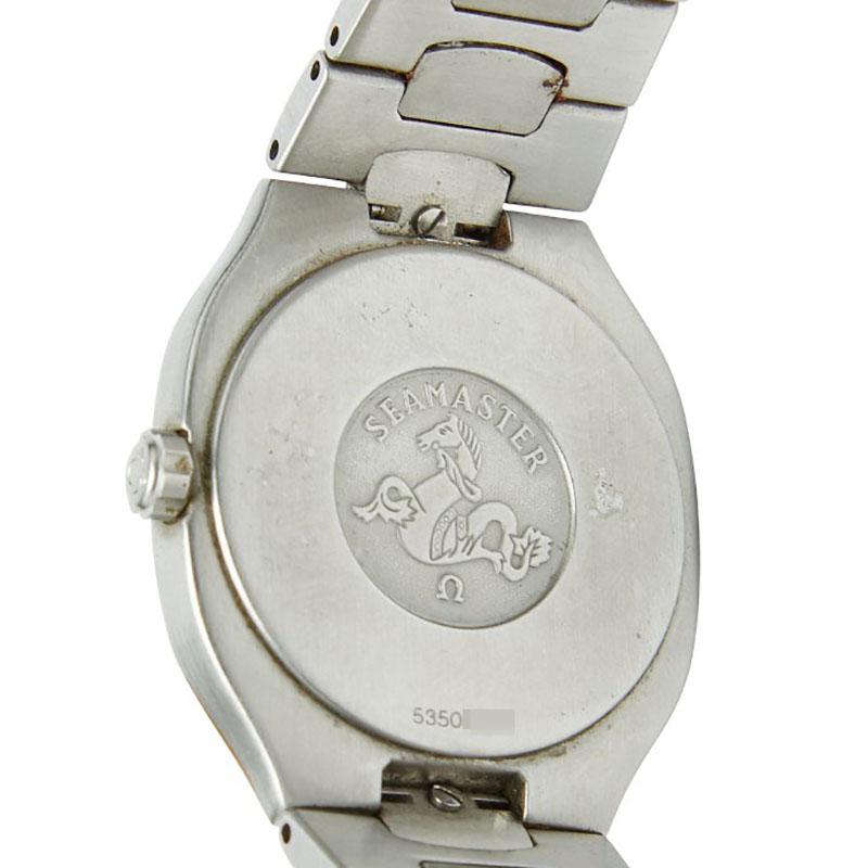 OMEGA（オメガ） シーマスター ポラリス 腕時計 クオーツ グレー文字盤