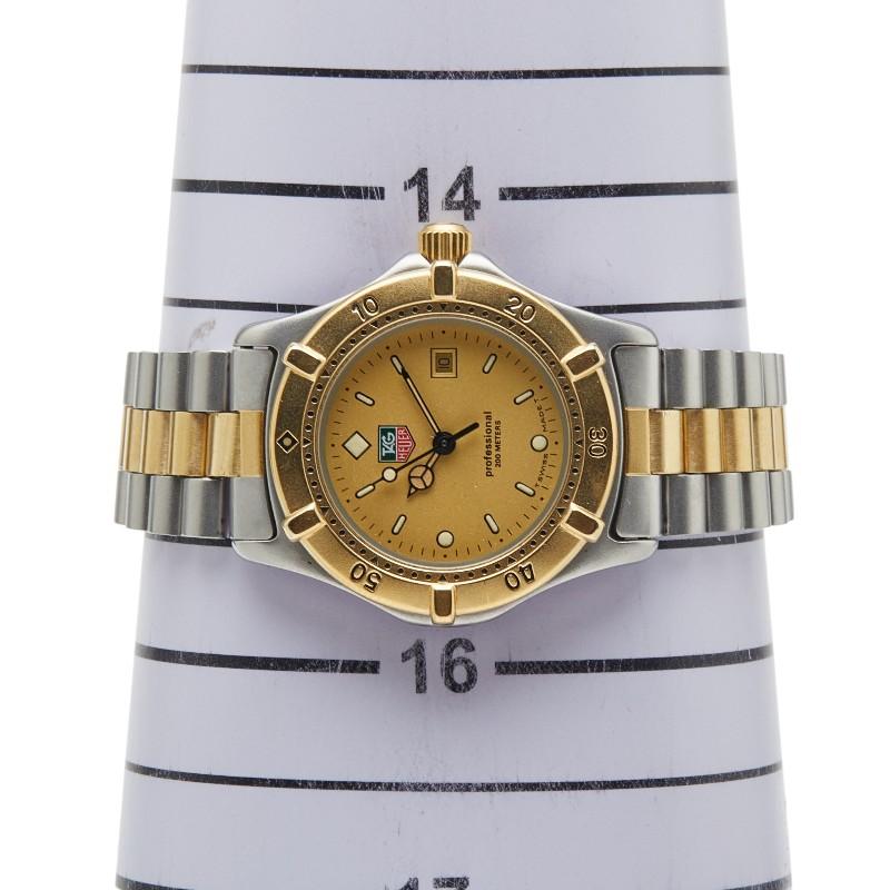 稼働品 TAG HEUER タグホイヤー プロフェッショナル 964.015 タグホイヤー プロフェッショナル200 腕時計 964.015-2 クオーツ