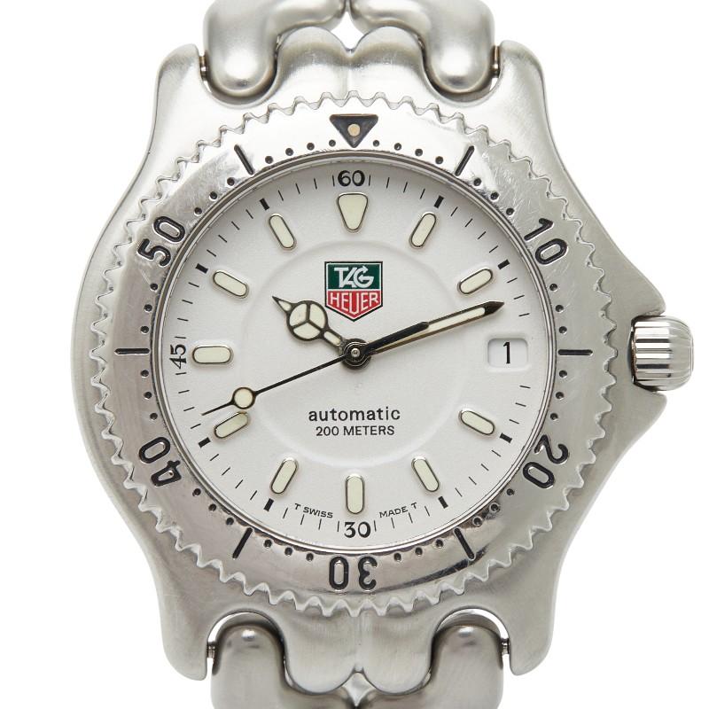 タグホイヤー セル 腕時計 S89.706 自動巻き ホワイト文字盤