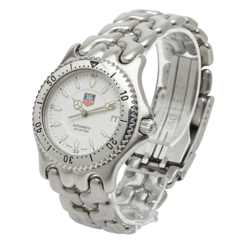 タグホイヤー セル 腕時計 S89.706 自動巻き ホワイト文字盤