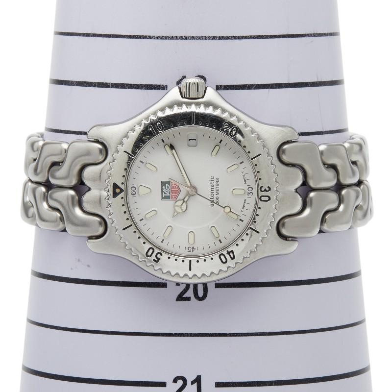 タグホイヤー セル 腕時計 S89.706 自動巻き ホワイト文字盤