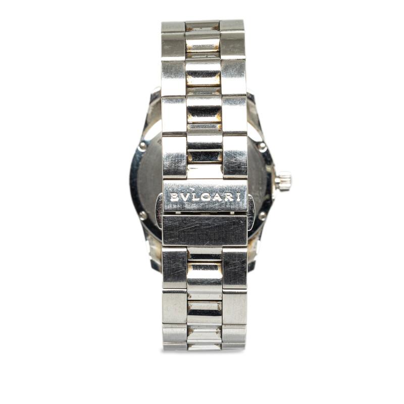 BVLGARI（ブルガリ） ソロテンポ 腕時計 ST30S クオーツ ブラック文字
