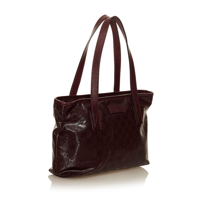 GUCCI（グッチ） GGインプリメ 21138 ワインレッド パープル PVC