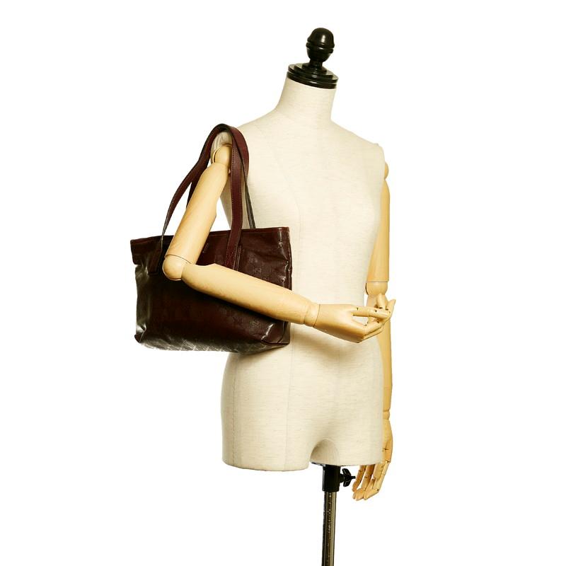 GUCCI（グッチ） GGインプリメ 21138 ワインレッド パープル PVC
