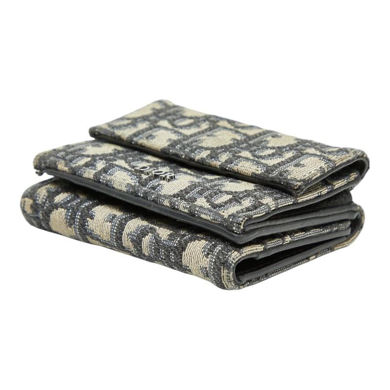 ディオール オブリーク トロッター コンパクトウォレット 三つ折り財布