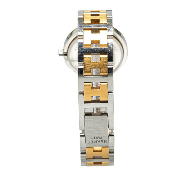 HERMES（エルメス） クリッパー 腕時計 CL4.220 クオーツ アイボリー