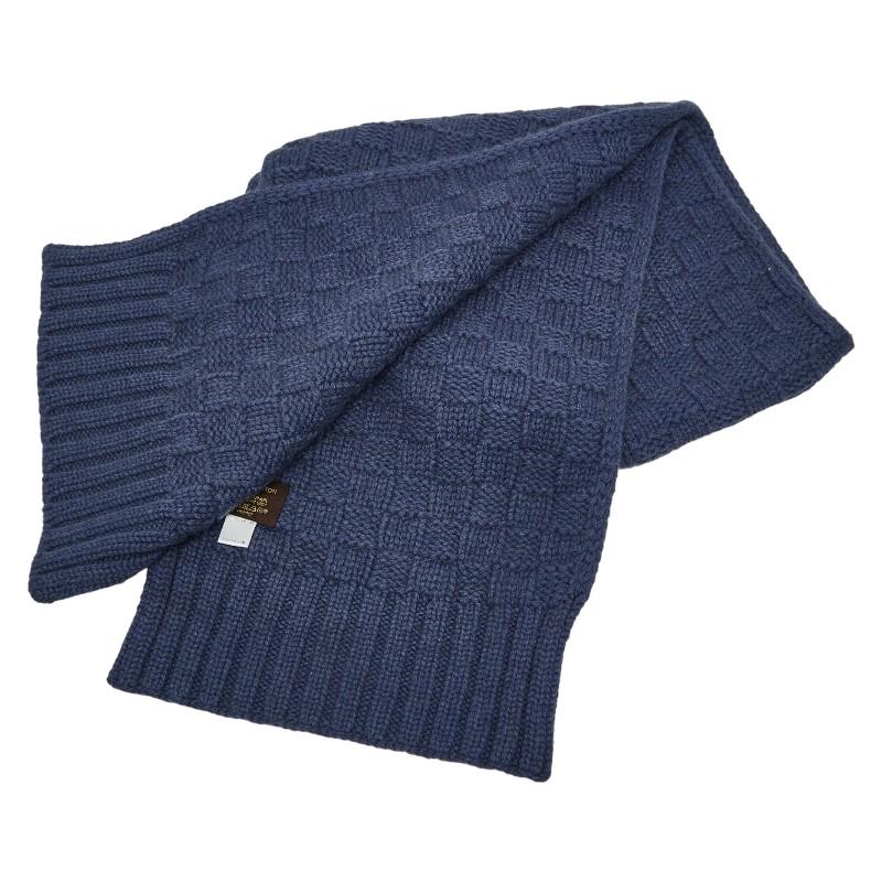 LOUIS VUITTON カシミヤ100 クリーニング済 エシャルプヘルシンキ LOUIS VUITTON（ルイ・ヴィトン） ルイ ヴィトン ダミエ エシャルプ