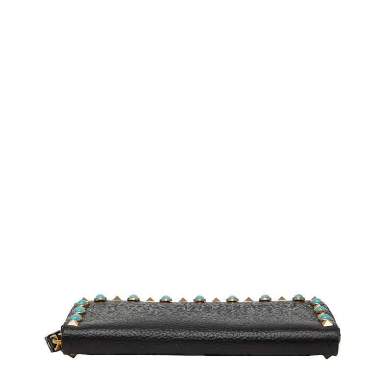 VALENTINO（ヴァレンティノ） ロックスタッズ ラウンドファスナー 長