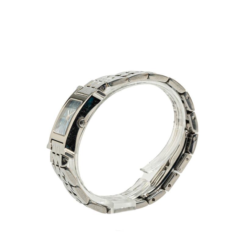 HERMES エルメス Hウォッチ 腕時計 HH1.210 クオーツ ブルー文字盤  