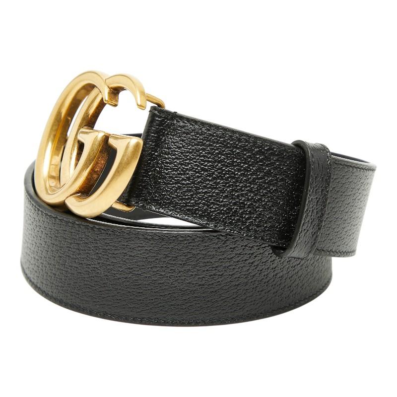 GUCCI（グッチ） GGマーモント ベルト サイズ：85/34 406831 ブラック