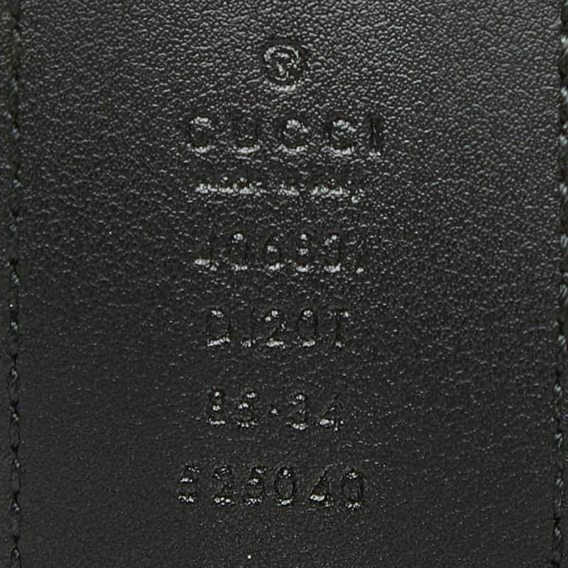 GUCCI（グッチ） GGマーモント ベルト サイズ：85/34 406831 ブラック