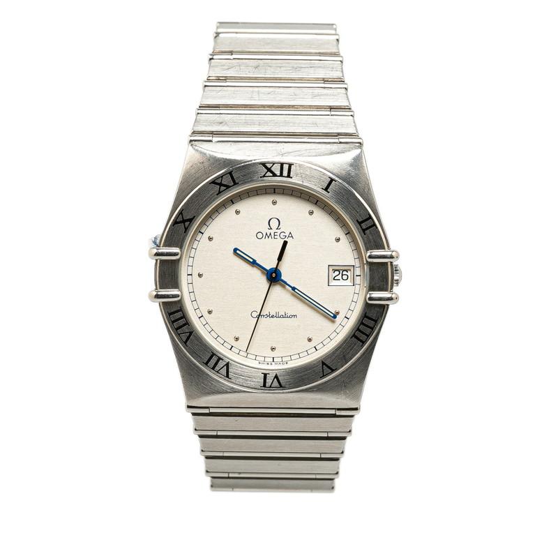 OMEGA Constellation 腕時計 シルバー メンズ OMEGA（オメガ） コンステレーション 腕時計 クオーツ シルバー文字盤